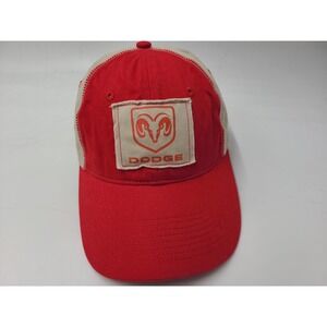Vintage Kasey Kahne #9 Dodge Winners Circle Adjustable Hat Cap NASCAR Red Beige